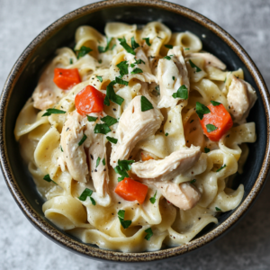 chicken and noodles recipe