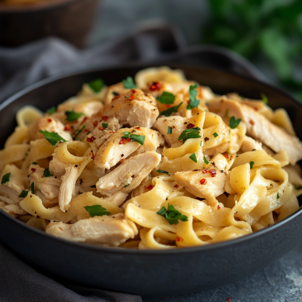 chicken and noodles recipe